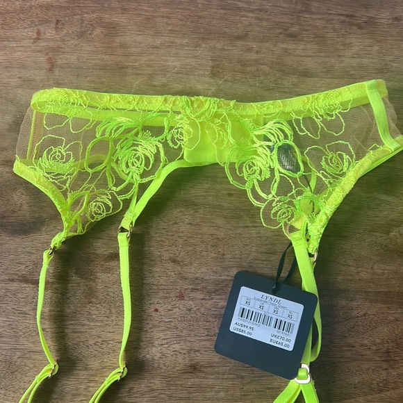 Honey Birdette Lyndl NWT XS Suspender Garter - Picture 2 of 4